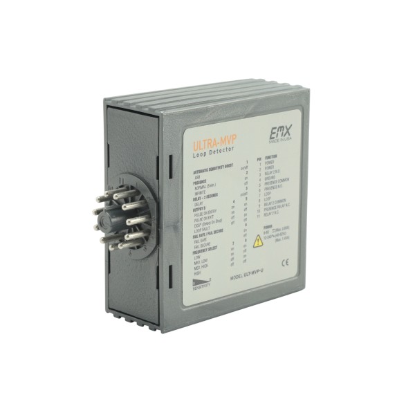 EMX MULTI VOLTAGE 12VDC-240VAC - 11 PIN - DUAL CHANNEL - DUAL RELAY (EUROPE) 