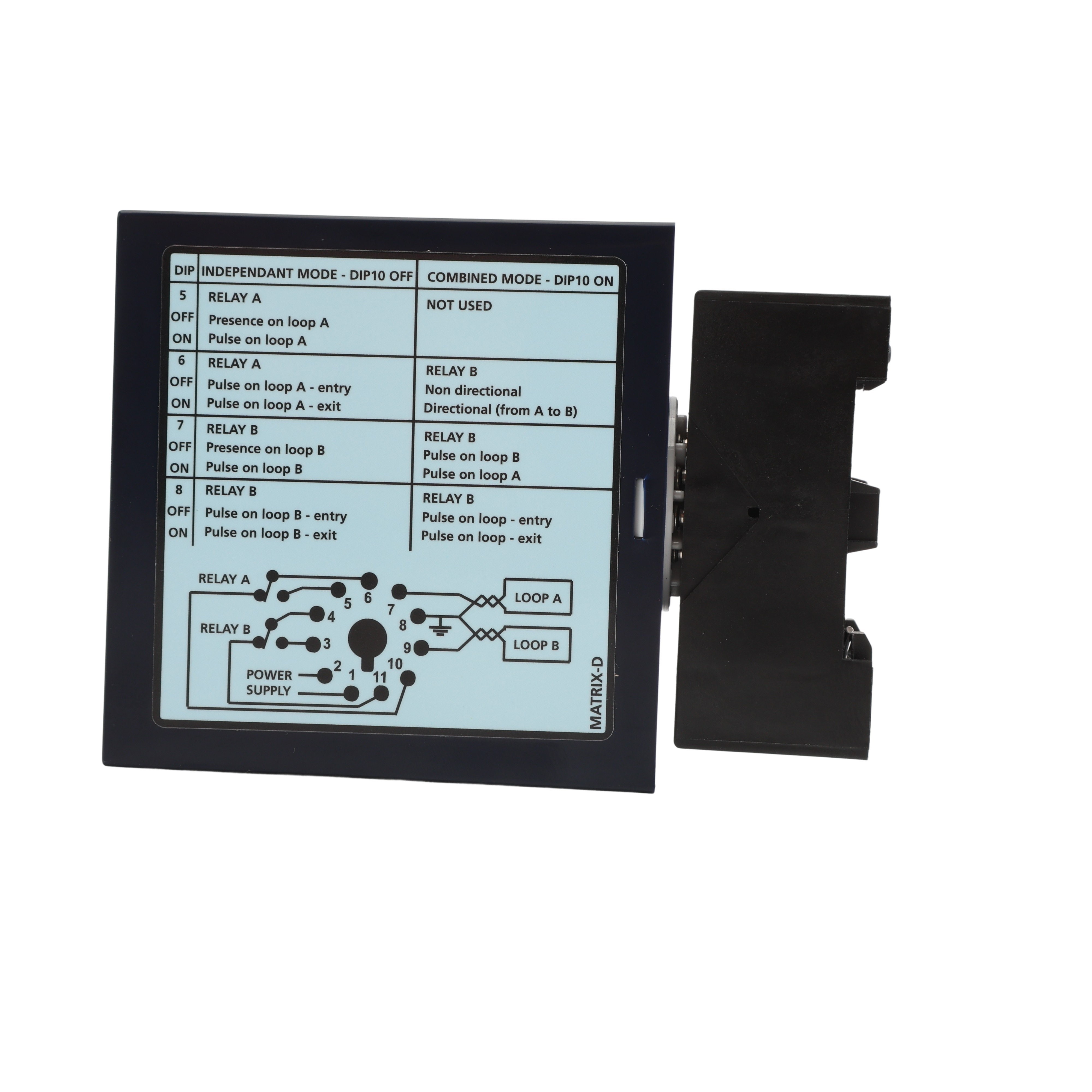 BEA 12-24V Dual-Loop Matrix Detector - 10MATRIXD1224 - Gate Opener Safety
