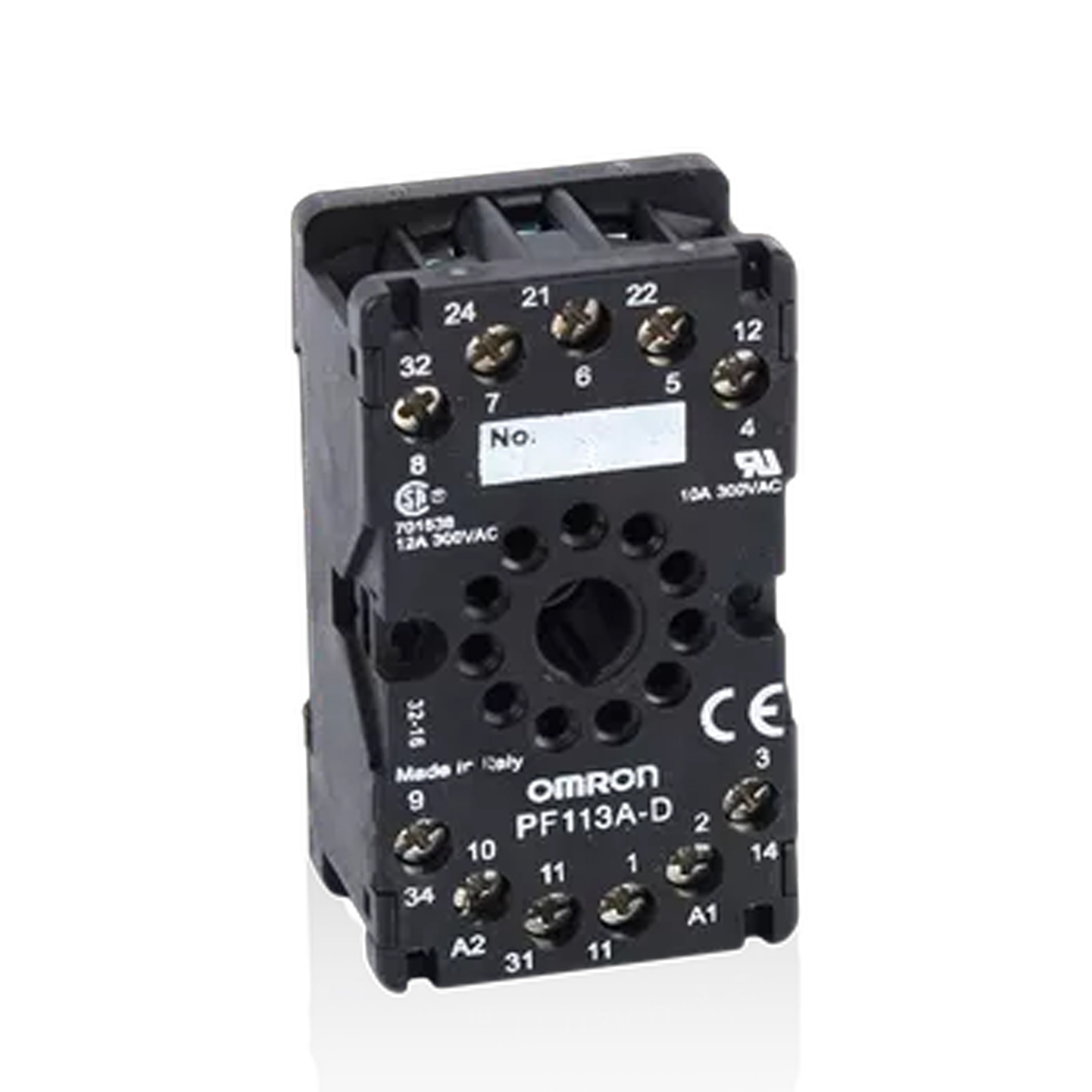 BEA 11-Pin DIN Rail Matrix Socket without Wire Tyco (MT 78 760) - 70 ...