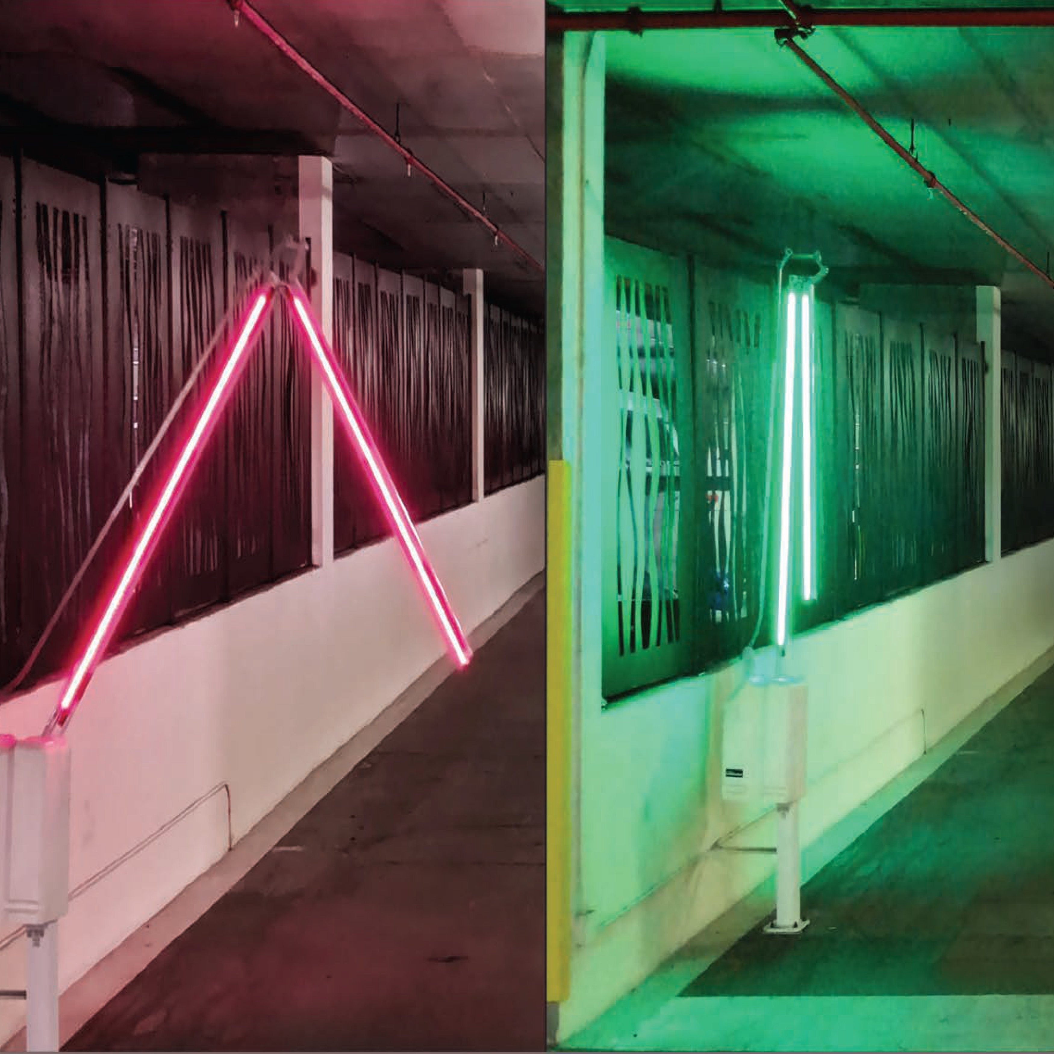 Led Gate Arm GateArms+ 180° Preassembled Folding Gate Arm for 7' Ceiling (Left ...