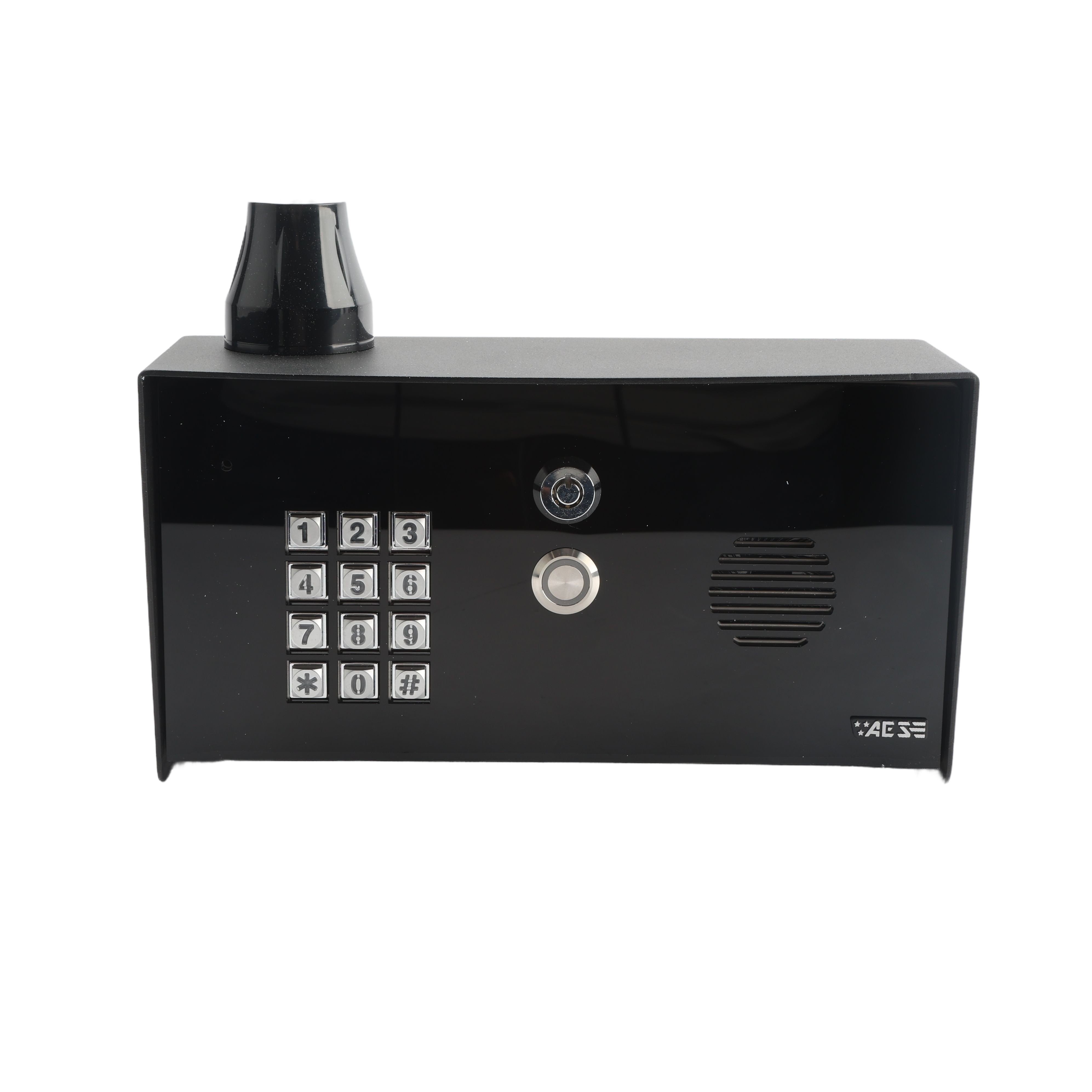 AES Cellcom PRIME7 Imperial Pedestal Mount 4G Cellular Intercom with ...