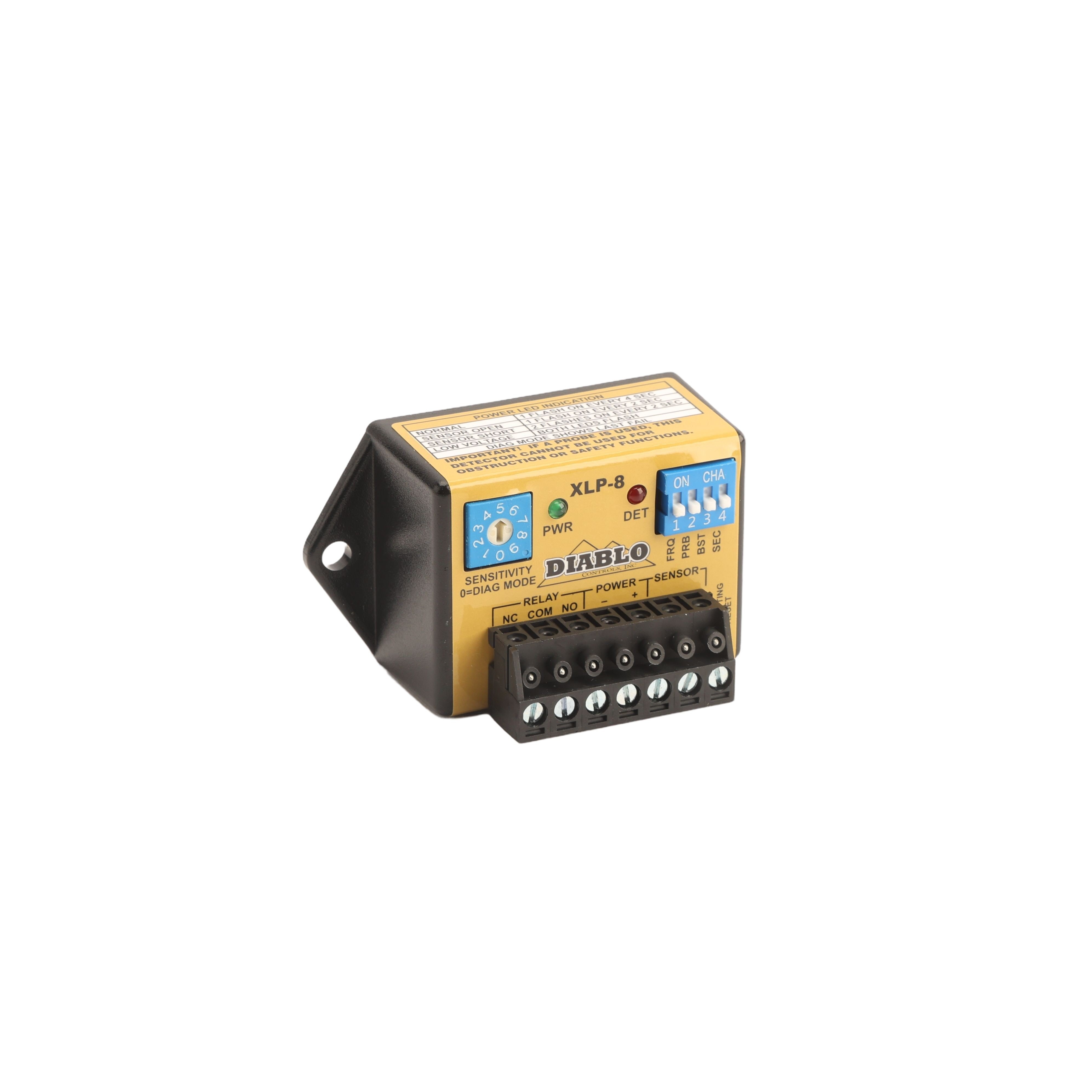 Diablo Low Power Vehicle Loop Detector- XLP-8 Detector - Gate Opener Safety