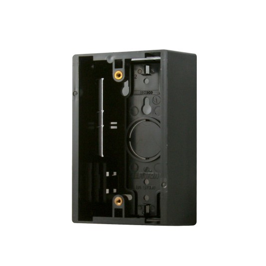 BEA Single Gang Surface Mount Box - Plastic - 10BOX24SGSM