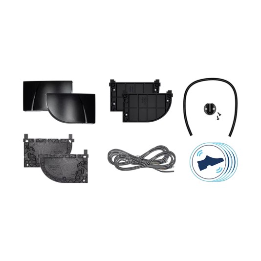 BEA LZR-Flatscan 3D Low Energy Kit w/ 2 Sensors, Cables, & Accessories - Right Side (Black)