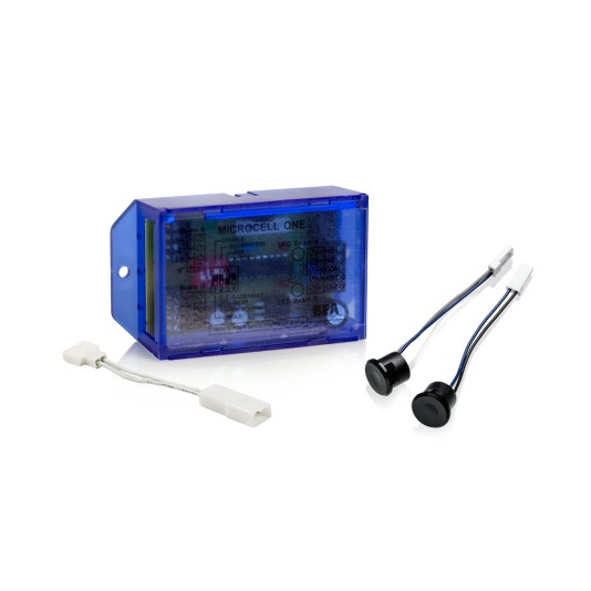 BEA Single Gang Microcell w/ Beam Adapt & Optex Adapters (No Cables Included)