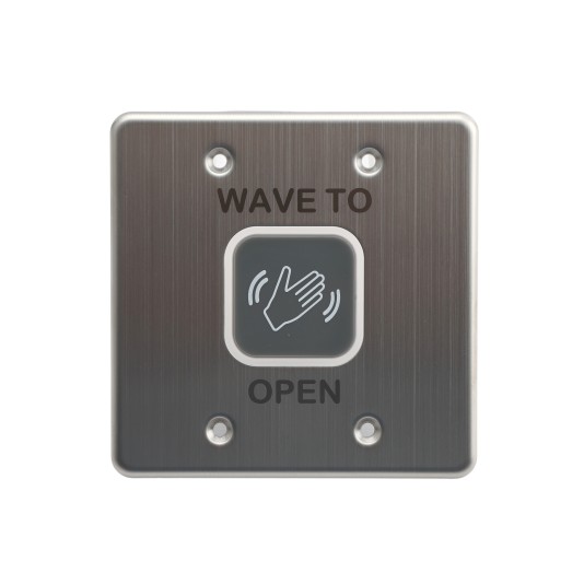 10MS41-D Magic Switch, Touchless, Stainless Steel DOUBLE GANG