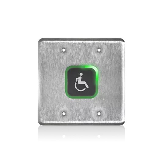BEA Stainless Steel Touchless Magic Switch Double Gang - Plain - Access - 10MS41-DPAL