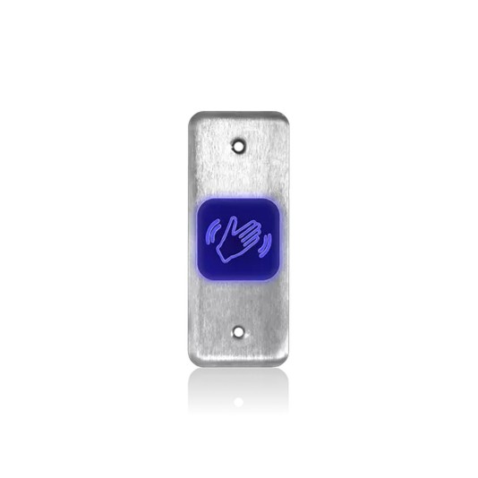 BEA Stainless Steel Touchless Magic Switch Jamb - Hand Wave Logo Only - 10MS41-JPHL