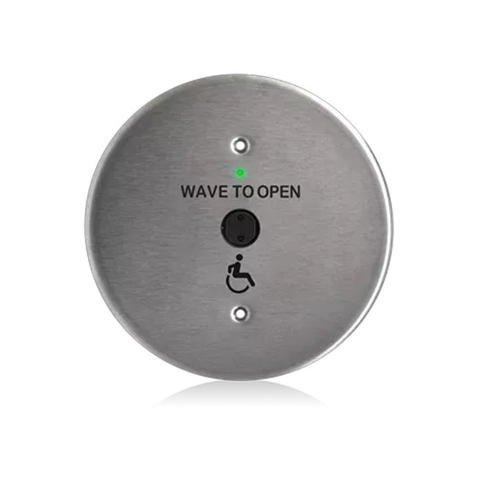 BEA MS51 Relay Round "Wave to Open" & Handicap Accessibility Logo - 10MS51-RA