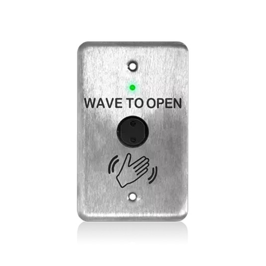 BEA MS51 Relay Single Gang Switch - "Wave to Open" & Hand Wave Logo - 10MS51-S
