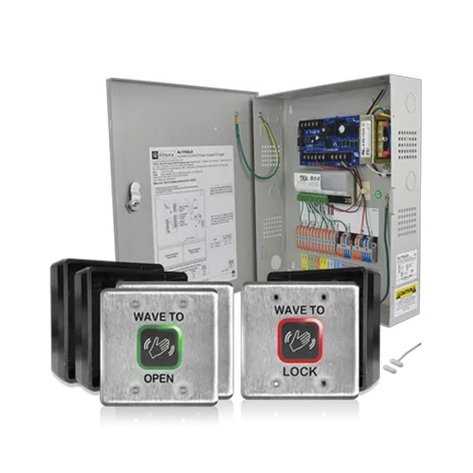 BEA Magic Double Gang Switch Restroom Kit w/ Power Supply Cabinet - 10MSRR-DGPS