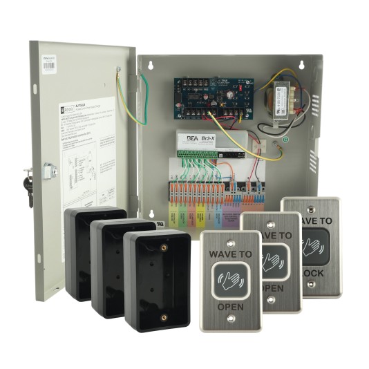 Magic Switch Restroom Kit Single Gang w/power supply cabinet