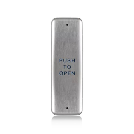 BEA Stainless Steel Push Plate Jamb w/, Text