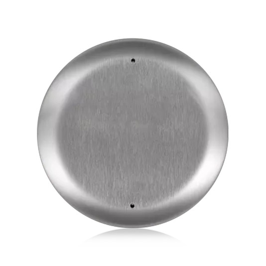BEA Stainless Steel Push Plate 4.5" Round, Plain