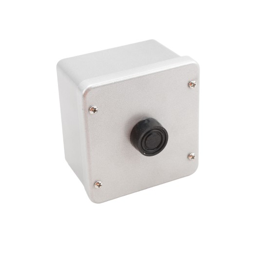 One Button Exterior Surface Mounted Control Station (NEMA 4 - 6 amp @ 125/250V AC) Aluminum - MMTC 1BX