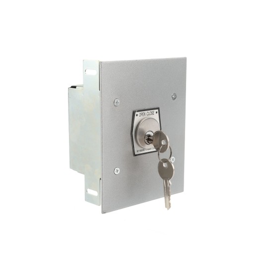Interior Flush Mount Open-Close Tamperproof Keyswitch - MMTC 1KF