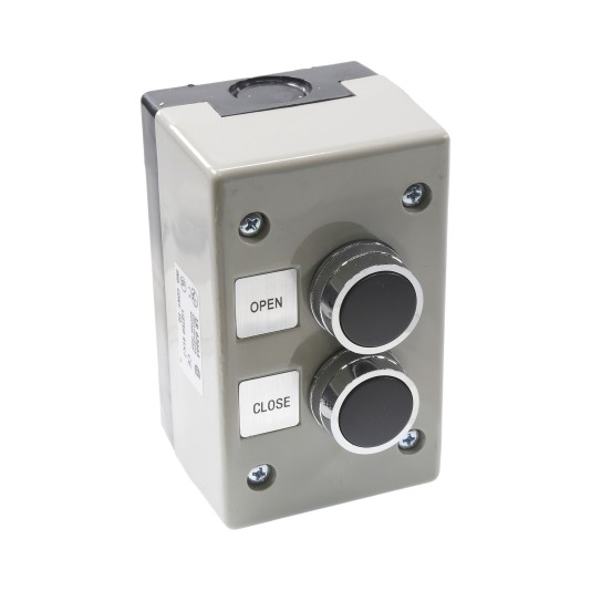 Two Button Exterior Surface Mounted Control Station (NEMA 4 - 12 amp @ 600V AC) - MMTC 2BXT
