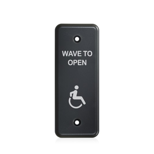 BEA MS31 Faceplate Magic Switch Jamb w/ Accessibility Logo - Gray - 70-5829