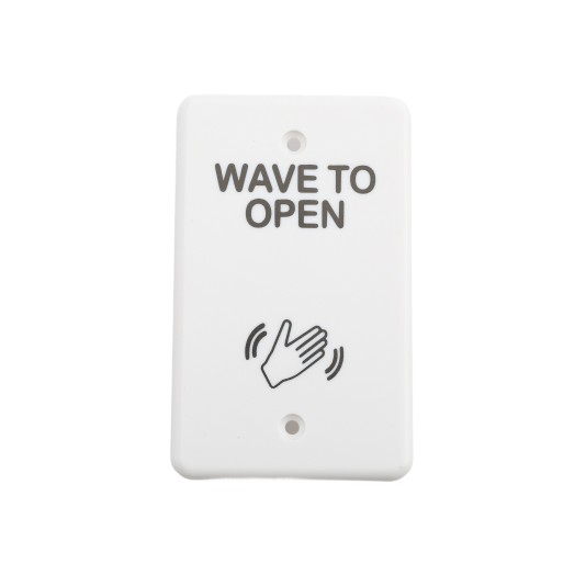 MS 31 FACEPLATE MAGICSWITCH SG WHITE TEXT+HAND