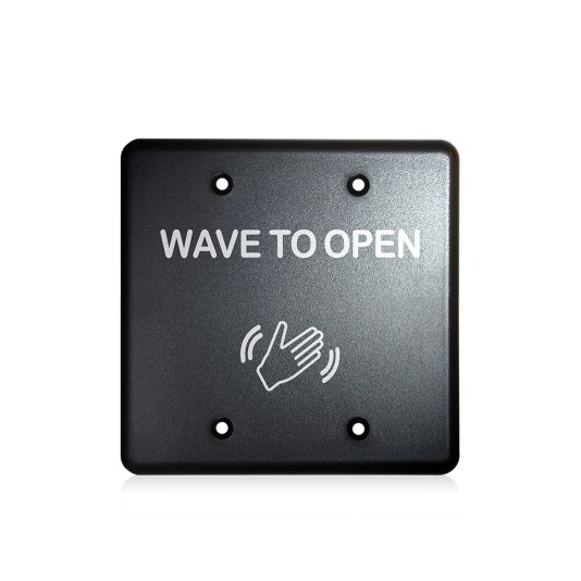BEA MS31 Faceplate Magic Switch Double Gang Text & Hand Logo - 70-5841