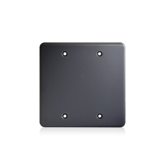 BEA MS31 Faceplate Magic Switch Double Gang Plain - Gray