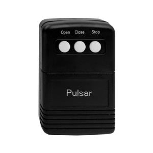 3 Button Transmitter, 318 MHz, Open/Close/Stop (1 Door) - Pulsar 8833T-OCS