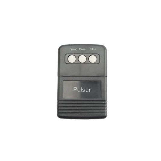 3 Button Transmitter, 318 MHz, Open/Close/Stop (1 Door) - Pulsar 8833T-OCS