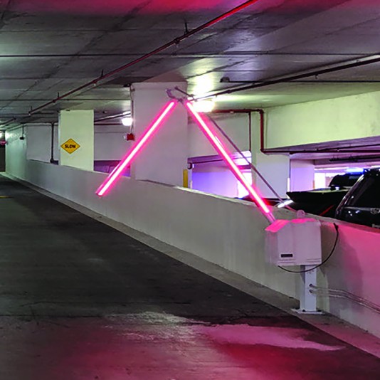 GateArms+ 10 ft. LED For FOLDARM90 Articulating Barrier Arms