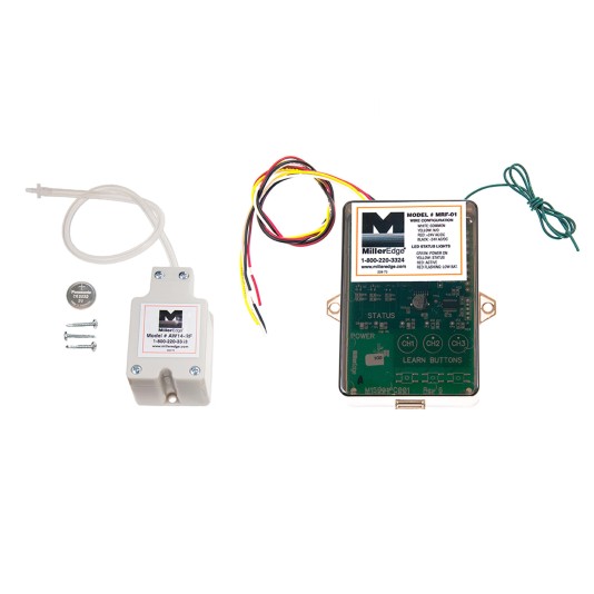 Miller Edge Wireless Air-Wave Edge System: AW14-RF (transmitter), MRF-01 (receiver) - AW14-RF-K10