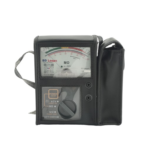 Megohmmeter for Safety Loop Installation 