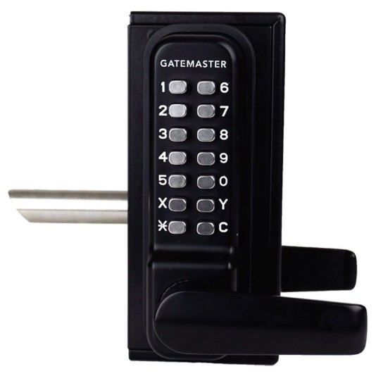 GateMaster Digital Superlock with Rapid Reset | Double-Sided Lever Handle for 10-30mm Gates, Right Hand - BDGRR1030R