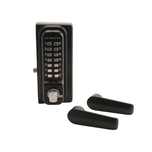 GateMaster Superlock Digital Double Sided Lever Handle for 10-30mm Gates, Field Reversible  - BDGRR1030L (Keypads)