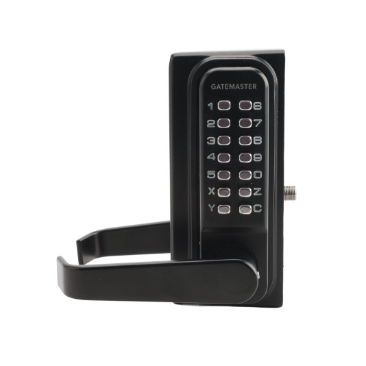 GateMaster Superlock Digital Single Sided Lever Handle for 40-60mm Gates with 2.0 Delta Handle (Field Reversible) - BDGSD4060