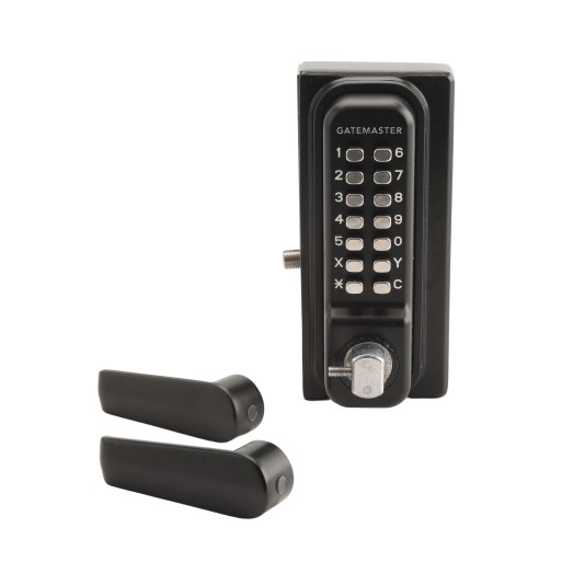 AES Gatemaster Superlock Digital Single Sided Lever Handle for 40-60mm Gates, Right Hand - BDGSRR4060R (Keypads)