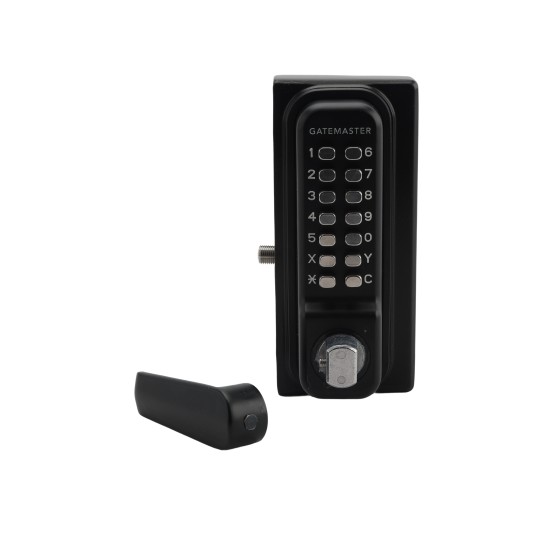 GateMaster Superlock Digital Single Sided Quick Exit Lever Handle for 40-60mm Gates with Rapid Reset (Right-Handed) - BQDGRR4060R (Keypads)