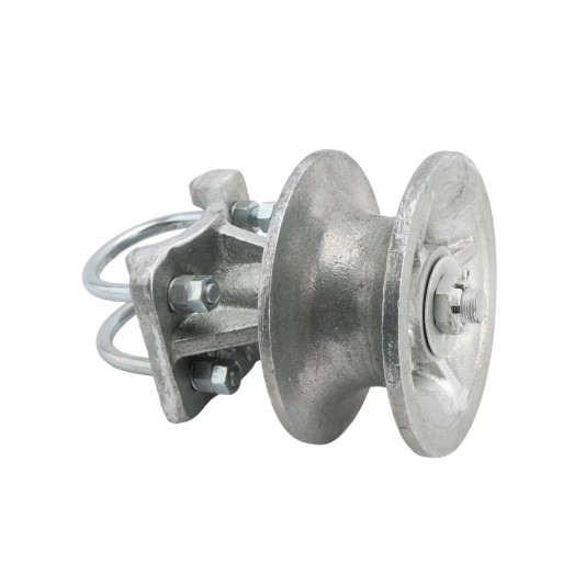Premium Heavy Duty Cantilever Gate Rollers 3" Round Post x 2 1/2" Gate Frame Steel