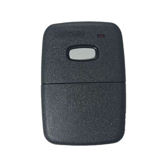 Digi-Code 1-Button 9 Dip Switch Visor Transmitter for LiftMaster | 390 MHz |Black - DC-LM390