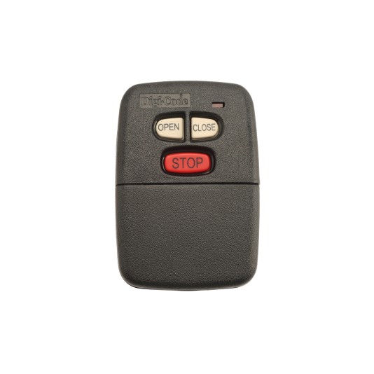 Digi-Code 3 Button Open/Close/Stop RemoteTransmitter, 433 MHz - DC5035
