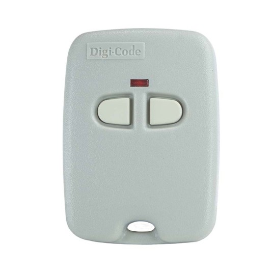 Digi-Code 2 Button Remote Mini Keychain Transmitter, 300 MHz - DC5070 