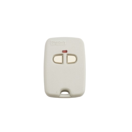 Digi-Code 2 Button Remote Mini Keychain Transmitter, 300 MHz - DC5070