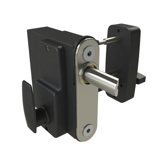 AES GateMaster Surface-Fixed Digital Lock - Right-Hand - Handle On The Inside - DGLSWR