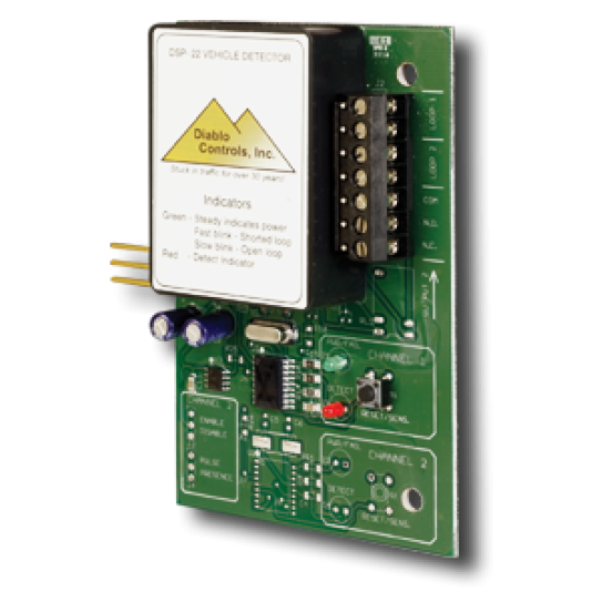 Diablo Dual Single Channel Plug-In Vehicle Detector (12-30V DC) - DSP-22-1