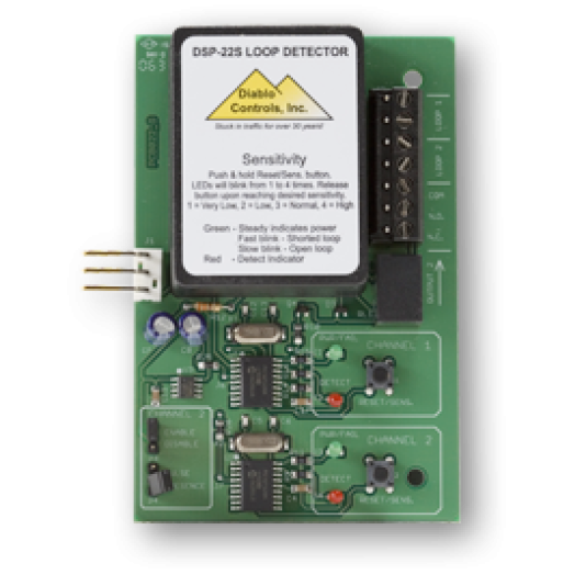 Diablo Dual Channel Plug-In Vehicle Detector (12-30V DC) - DSP-22-2