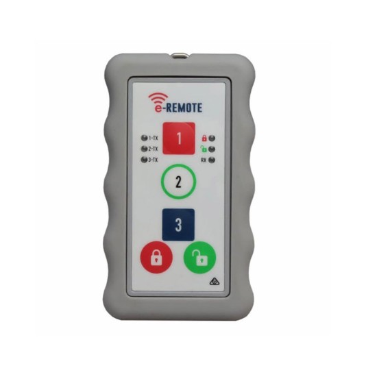 AES 3 Channel Transmitter With Lock and Unlock Function - E-REMOTE