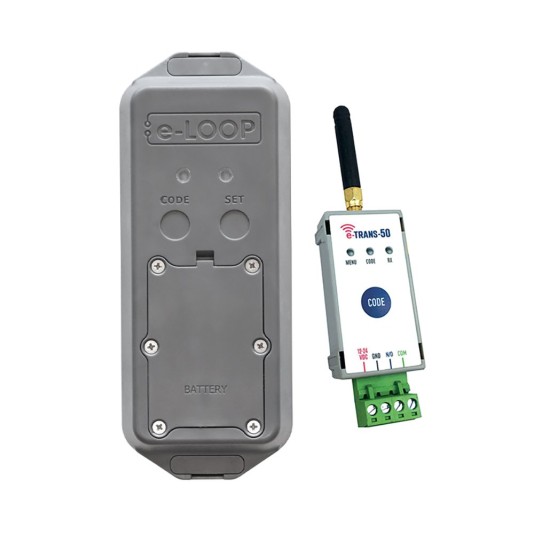 AES Post Mounted Wireless E-Loop Kit - EL00PM-RAD-K