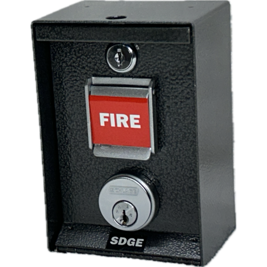 Access One Fire Lock Key Box Mortise Lock With SDGE Lock Included - FLKB100-SDGE