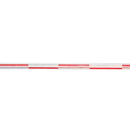 GateArms+ Liftmaster Single Barrier Arm Safety Reflective DOT Tape Arm Barrier Kit - Single-Sided DOT Reflective Tape (17 ft. Long)