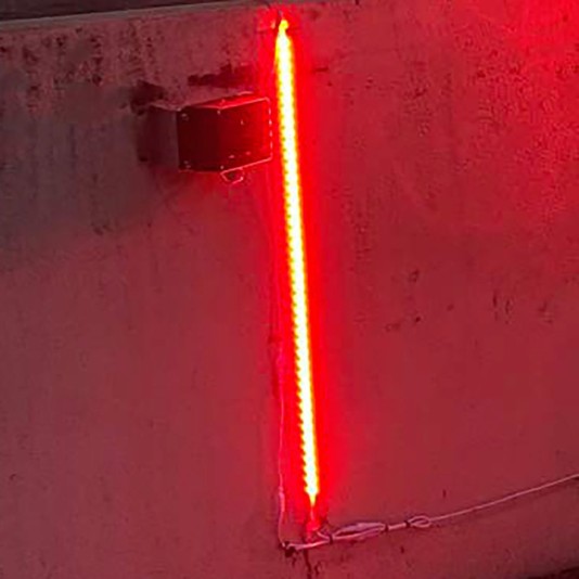 Brink Alert Loading Dock Backing Light Kit Add-On for LDLK - 2 x LED Light Strips, 2 x LED Light Tracks Wiring Harnesses, Controller