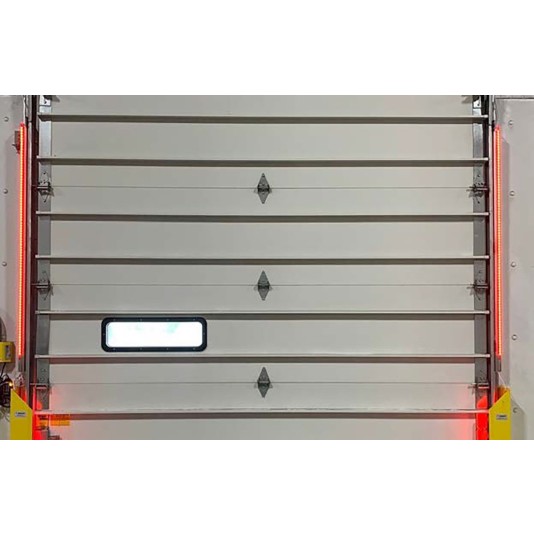 Brink Alert 2 x 10' LED Light Kit for Loading Dock - 2 x Light Strips, 4 x LED Tracks, Wiring Harnesses, LED Controller, Signal Cable, & Power Supply