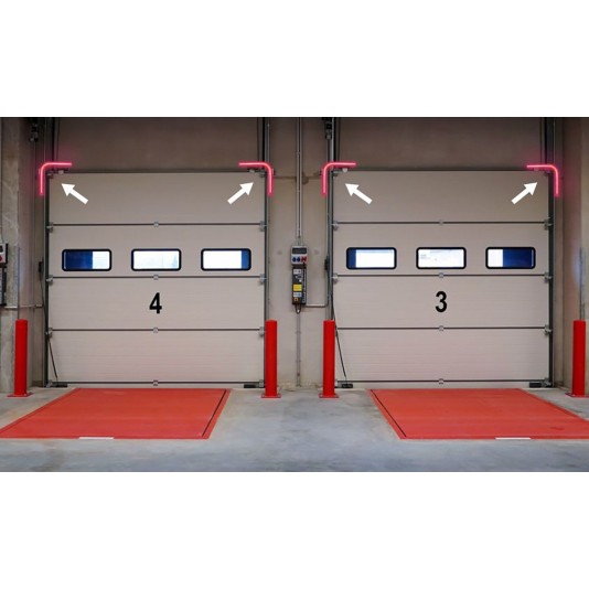 Brink Alert Loading Dock Light Kit (LDLK) Corner Assembly - Left Side
